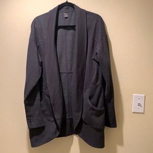 Eddie Bauer Camp Fleece Wrap Cardigan XXL